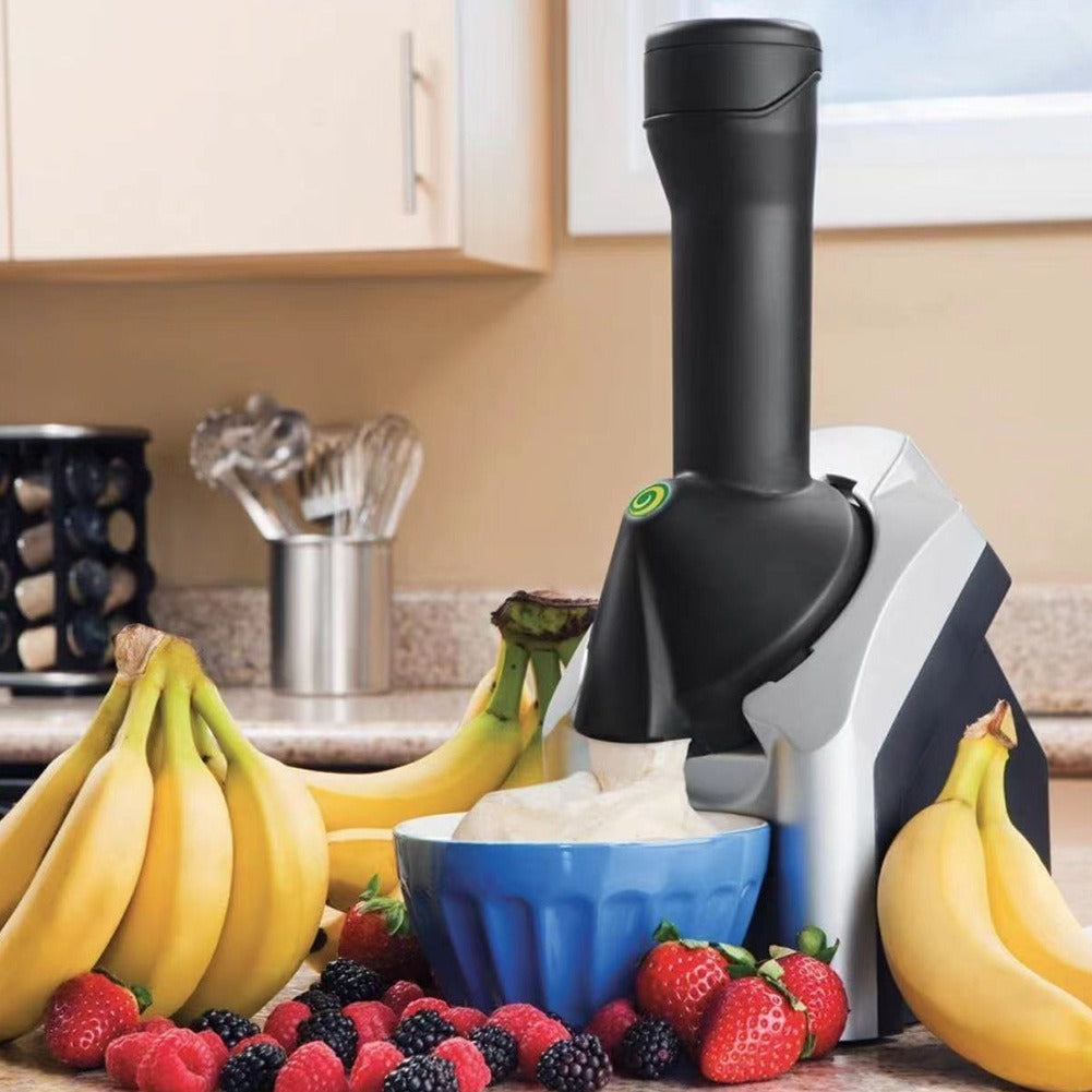 Household electric ice cream fruit yogurt machine