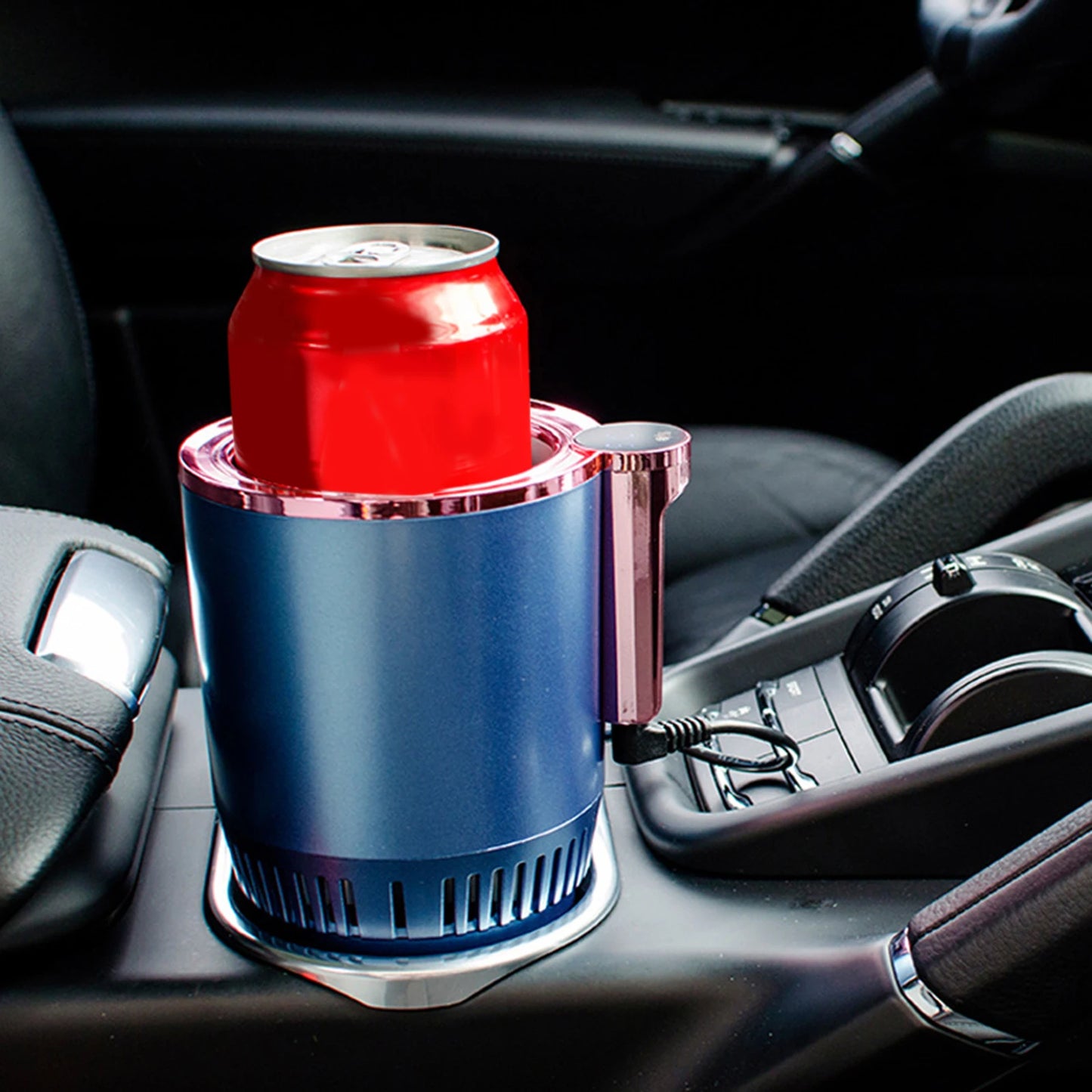 Tasse de refroidissement chauffante pour voiture, réfrigérateur de voiture, garde les boissons, le café, les boissons Miik, refroidisseur, mini réfrigérateur de voiture, congélateur de voiture portable