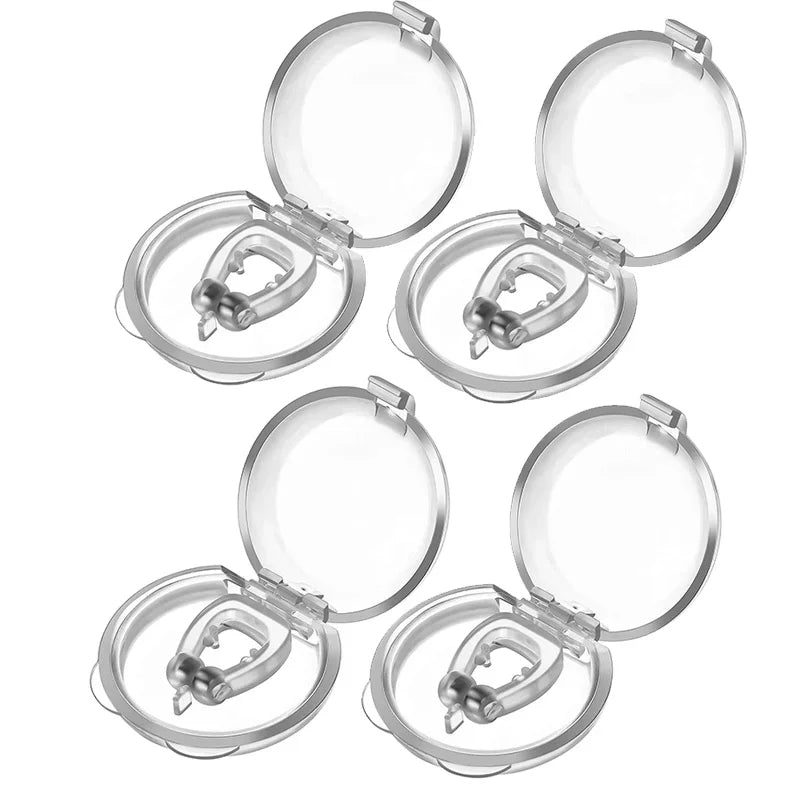 Correcteur anti-ronflement Gadget de prévention du ronflement Dispositif anti-ronflement pour femmes Pince-nez pour l'élimination du ronflement Sommeil nocturne pour hommes