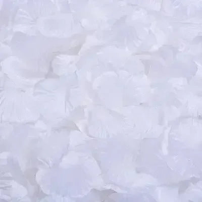 6000/100Pcs Artificial Fake Rose Petals Colorful Red White Gold Roses Petal Flowers for Romantic Wedding Party Favors Decoration