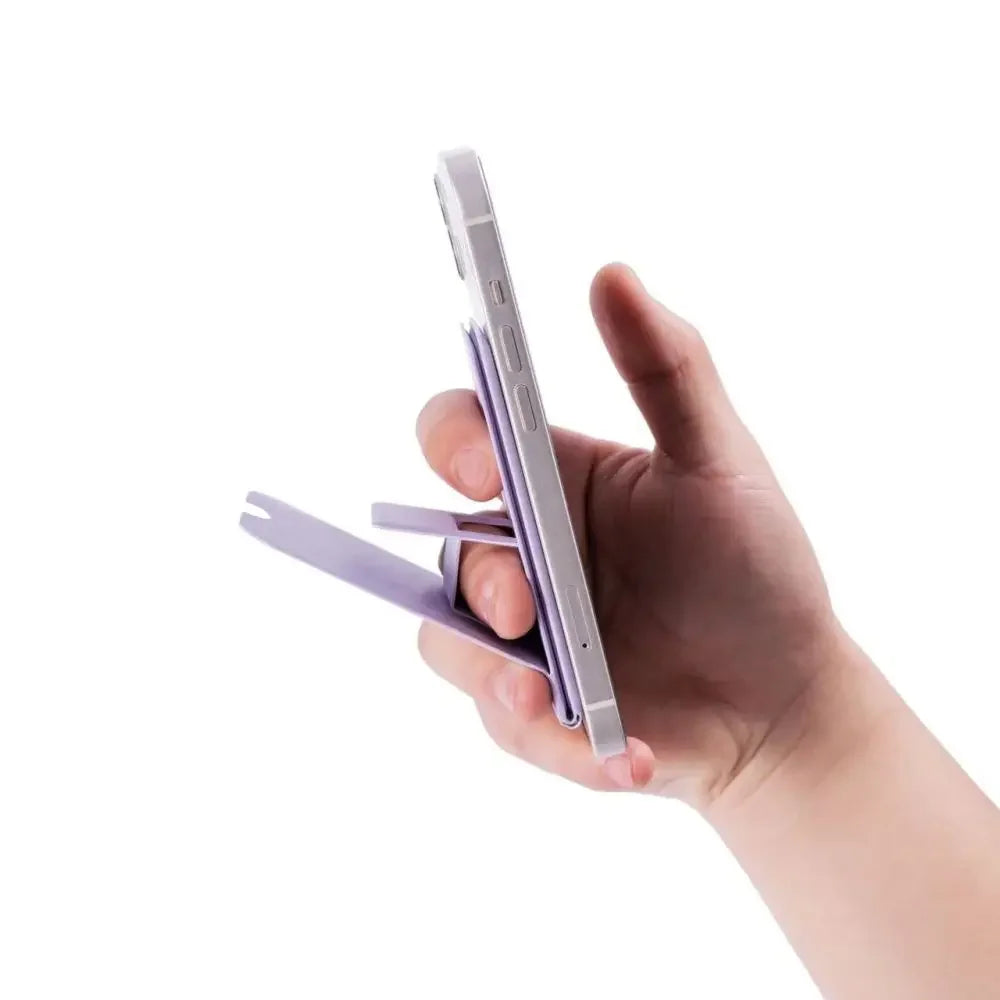 Phone Magnetic Stand Holder For iPhone 15 14 13 12 11 Pro Max Plus Desktop Magnetic Phone Folding Stand Magsafe Holder For Apple