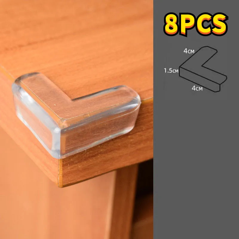 Children Corner Protector Baby Safety Silicone Table Corner Guards Anticollision Edge Protection Cover Furniture Corner Guard &