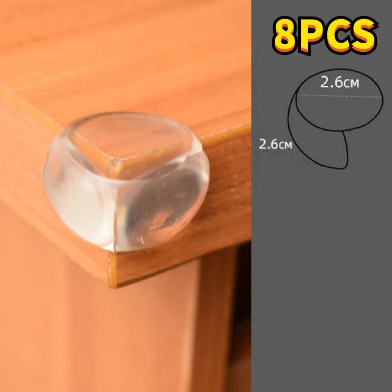 Children Corner Protector Baby Safety Silicone Table Corner Guards Anticollision Edge Protection Cover Furniture Corner Guard &