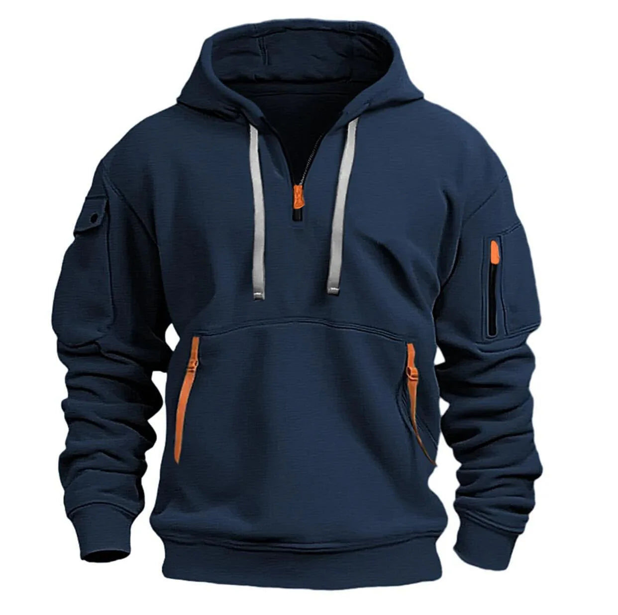 Biy 2024 Dropped Shoulder Hooded Sweatshirt Men's Women's Plus Size Loose Pullover Fashion Sweatshirt