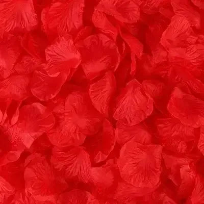 6000/100Pcs Artificial Fake Rose Petals Colorful Red White Gold Roses Petal Flowers for Romantic Wedding Party Favors Decoration