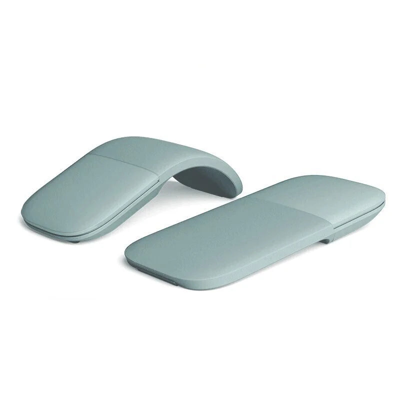 Bluetooth 4.0 Folding Wireless Mouse Arc Touch Roller Computer Silent Mouse Ergonomic Slim Laser Mini Mice For Microsoft Surface