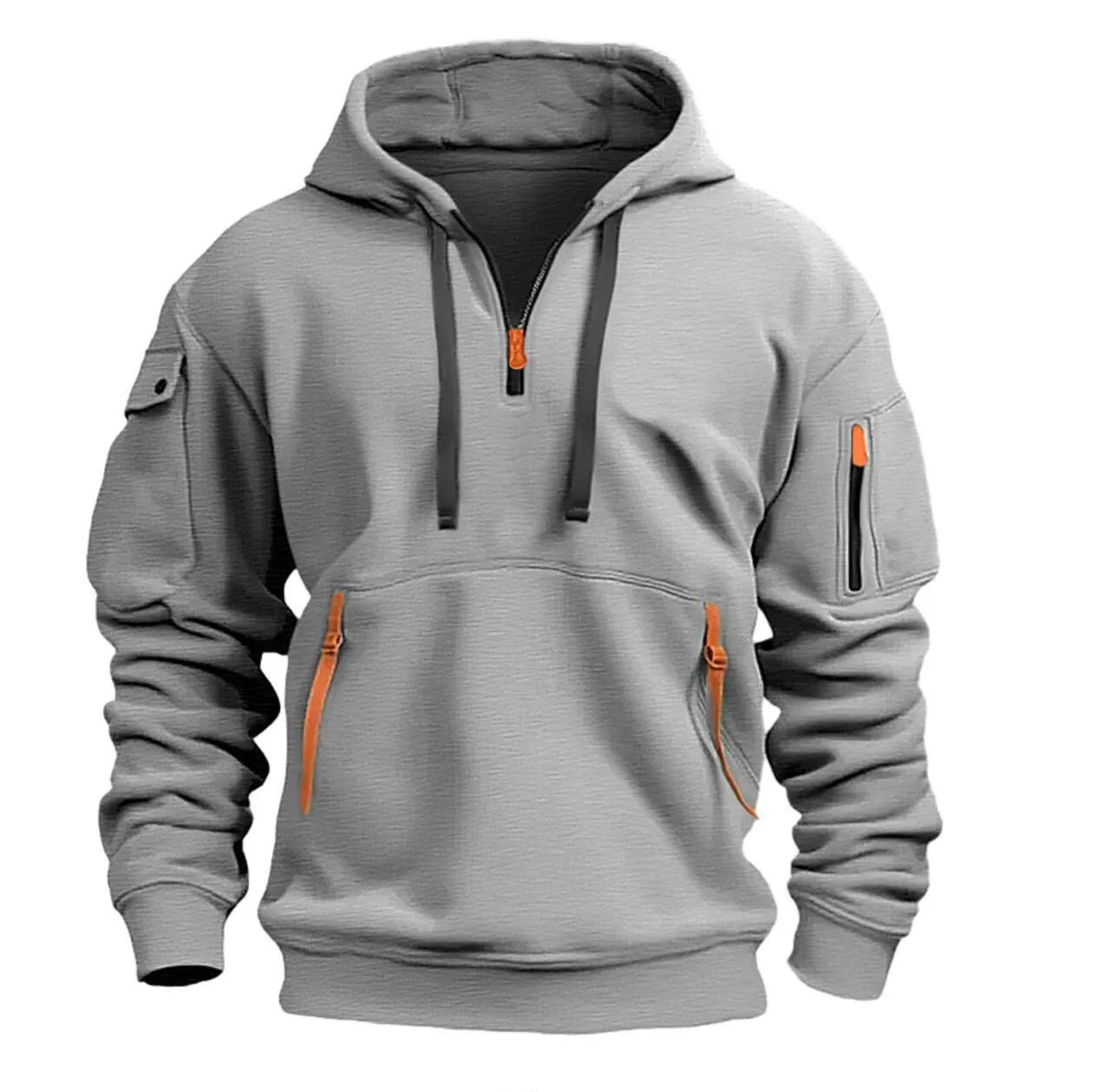Biy 2024 Dropped Shoulder Hooded Sweatshirt Men's Women's Plus Size Loose Pullover Fashion Sweatshirt