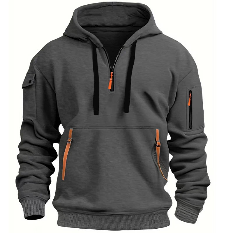 Biy 2024 Dropped Shoulder Hooded Sweatshirt Men's Women's Plus Size Loose Pullover Fashion Sweatshirt