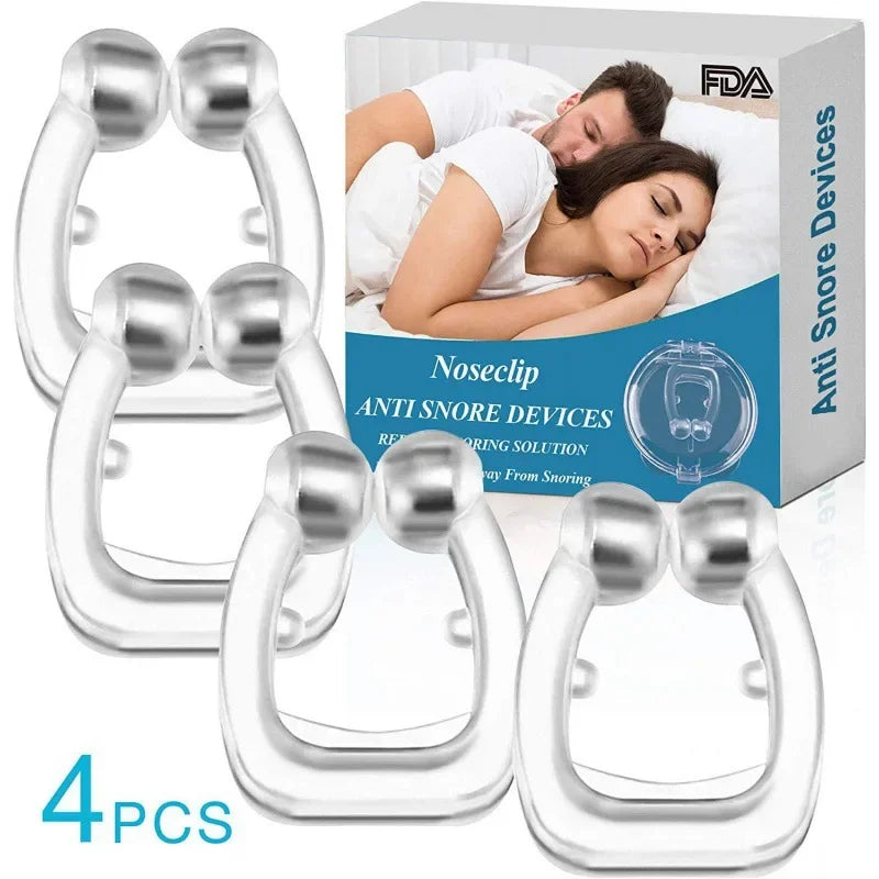 Correcteur anti-ronflement Gadget de prévention du ronflement Dispositif anti-ronflement pour femmes Pince-nez pour l'élimination du ronflement Sommeil nocturne pour hommes