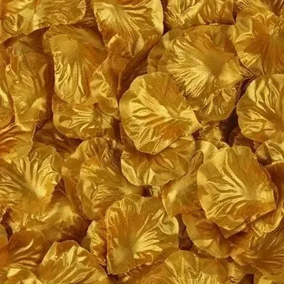 6000/100Pcs Artificial Fake Rose Petals Colorful Red White Gold Roses Petal Flowers for Romantic Wedding Party Favors Decoration