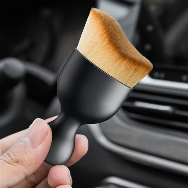 Outils de nettoyage intérieur de voiture Collecteur de poussière de crevasse Brosse douce de nettoyage (avec boîtier) Accessoires ménagers Marchandises Accueil