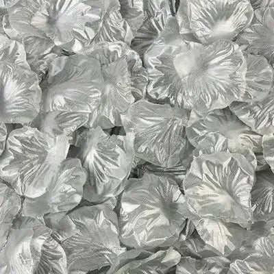 6000/100Pcs Artificial Fake Rose Petals Colorful Red White Gold Roses Petal Flowers for Romantic Wedding Party Favors Decoration
