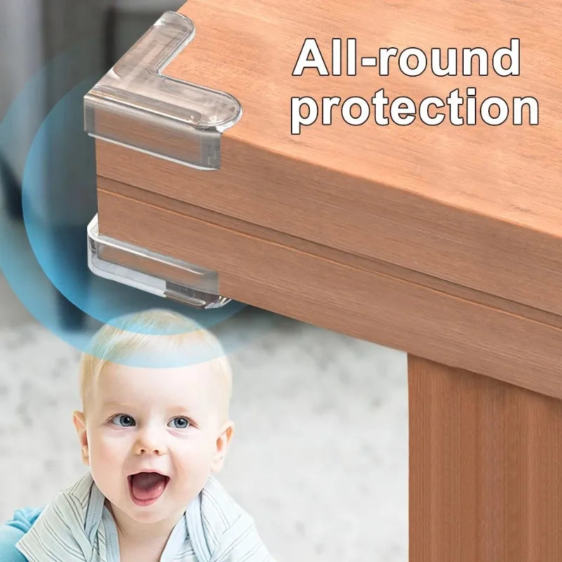 Children Corner Protector Baby Safety Silicone Table Corner Guards Anticollision Edge Protection Cover Furniture Corner Guard &
