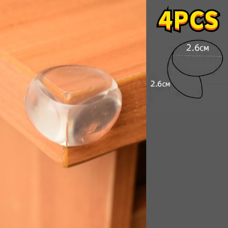 Children Corner Protector Baby Safety Silicone Table Corner Guards Anticollision Edge Protection Cover Furniture Corner Guard &