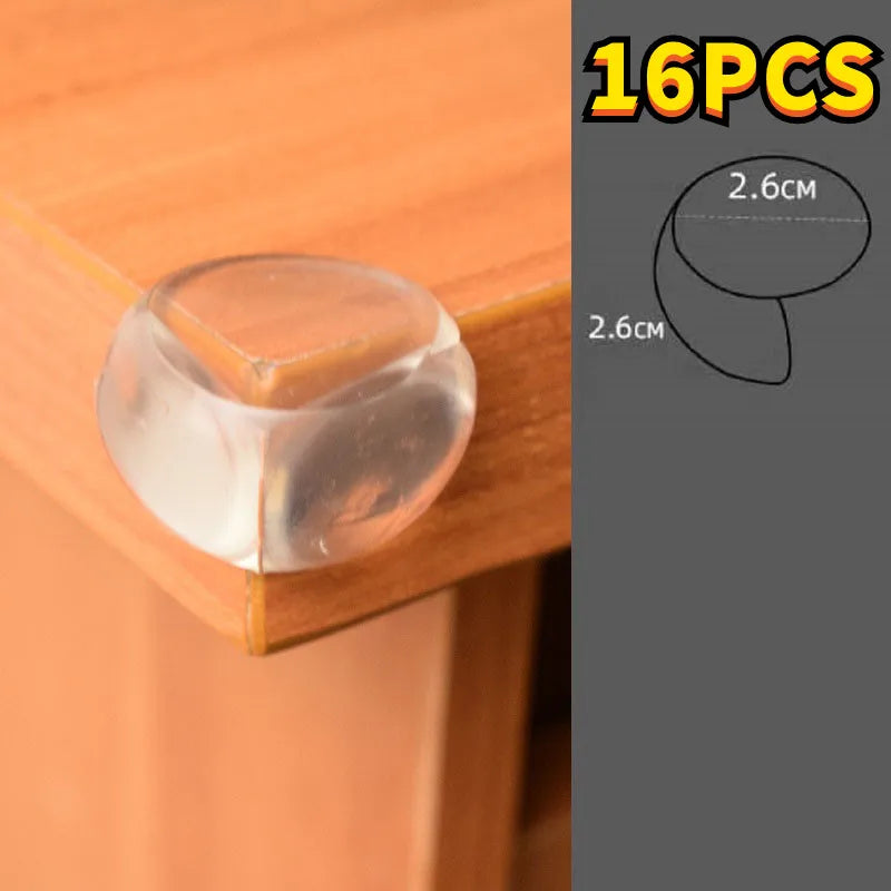 Children Corner Protector Baby Safety Silicone Table Corner Guards Anticollision Edge Protection Cover Furniture Corner Guard &