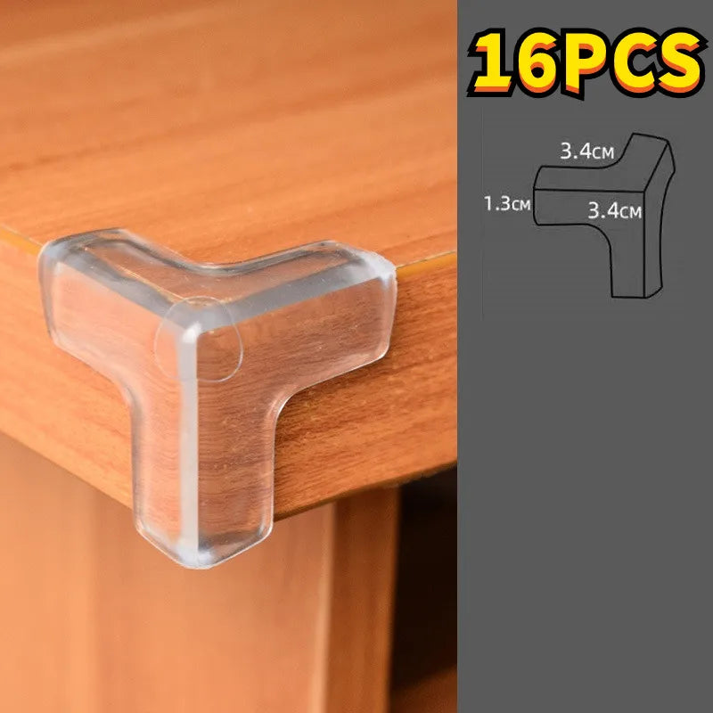 Children Corner Protector Baby Safety Silicone Table Corner Guards Anticollision Edge Protection Cover Furniture Corner Guard &