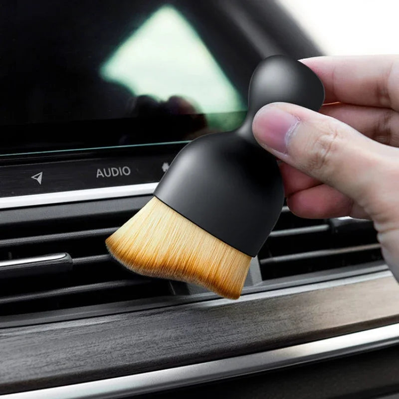 Outils de nettoyage intérieur de voiture Collecteur de poussière de crevasse Brosse douce de nettoyage (avec boîtier) Accessoires ménagers Marchandises Accueil