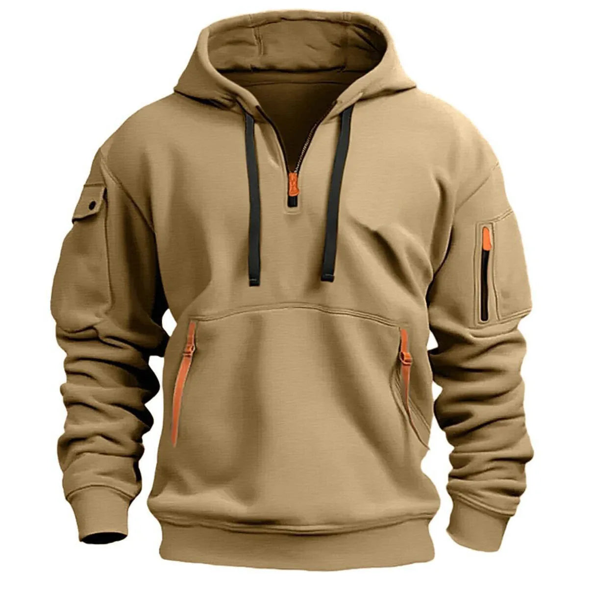 Biy 2024 Dropped Shoulder Hooded Sweatshirt Men's Women's Plus Size Loose Pullover Fashion Sweatshirt
