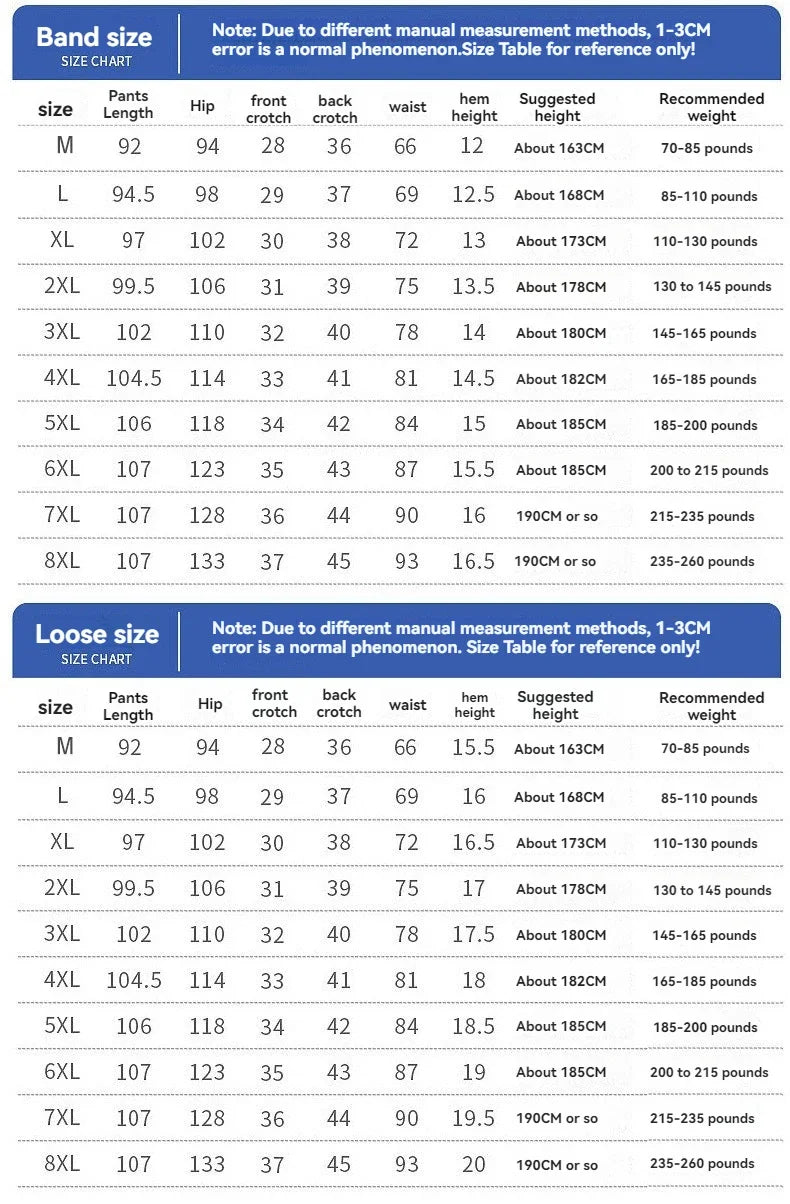 Big Size 8XL Men Summer Thin Ice Silk Pants Loose Style Workwear Casual Quick Dry Sports Pants Long Breathable High Elasticity
