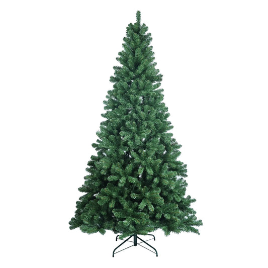 Artificial Christmas Tree 5FT / 6FT / 7.5FT Holiday Decoration Halloween Xmas Tree Sturdy Metal Stand Quick Flash Auto-Spread