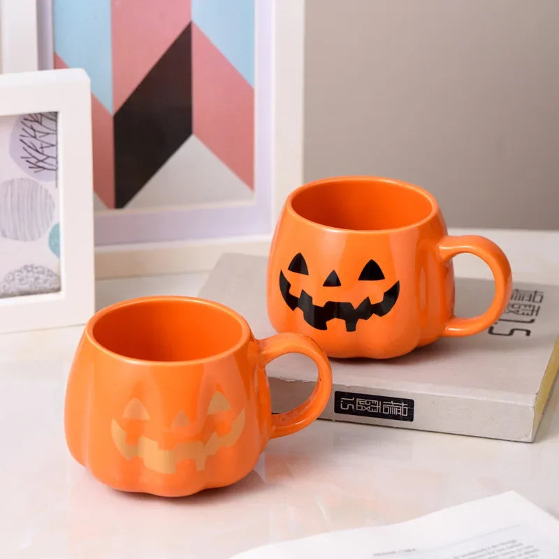 1pc 400ml Halloween Pumpkin Mug