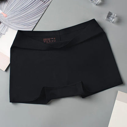2pcs Seamless Women Ice Silk Boyshorts Plus Size M/L/XL