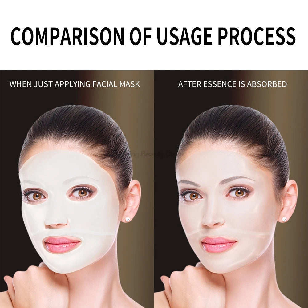 5PCS Absorbable Bio-Collagen Face Mask