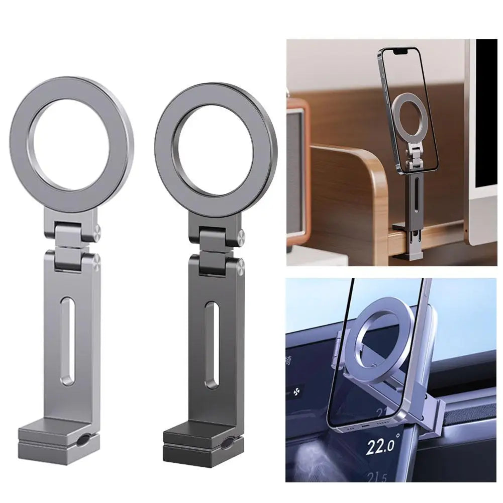 360° Rotatable Universal Magnetic Phone Holder for Car - Adjustable Mount for iPhone and other devices! 