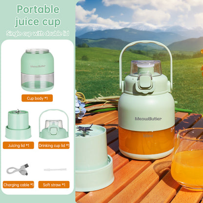 Extracteur de jus à chargement USB à usage domestique, brise-glace, mini mixeur portable automatique