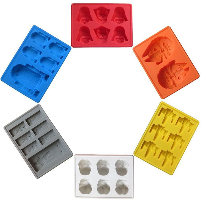 Ice Cubes Star Wars Ice Tray Silicone Mold