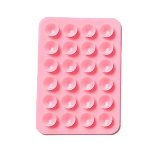 Double Side Silicone Suction Pad For Mobile Phone Fixture Suction