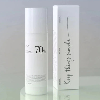 Set para el cuidado de la piel con corazón de hoja de anua coreana al 77 % 