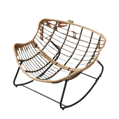 Lazy Sofa Chair New Rocking Chair Leisure Sofa Home Living Room Adult Balcony Single Double Net Red Recliner Chair