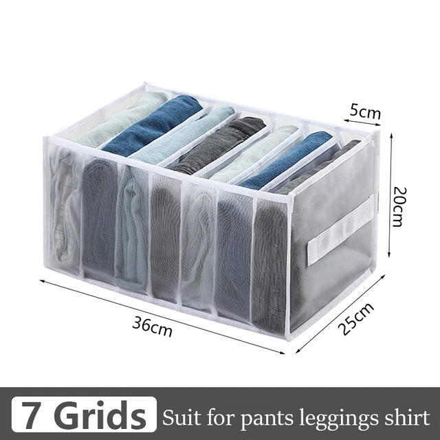 Jeans Organization Storage Box Closet Organizer