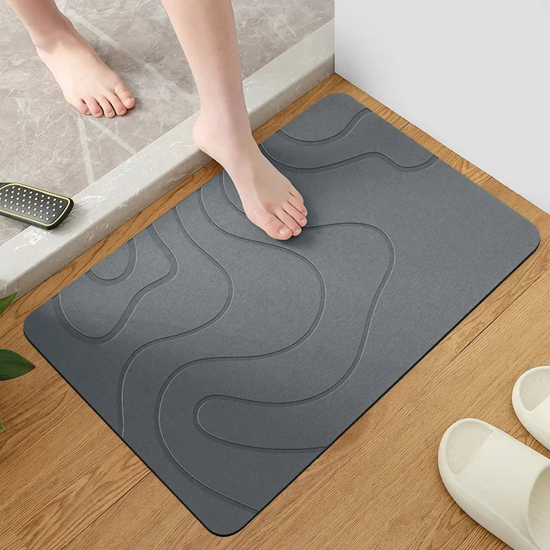 4Pcs Non Slip Water-absorbent Mats