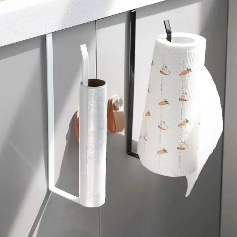 Paper Roll Holder Towel Rack Cling