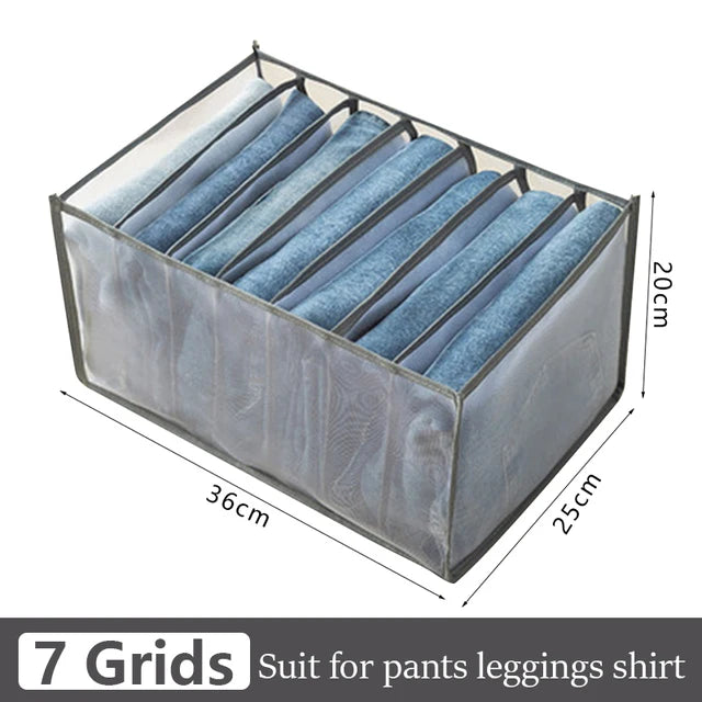 Jeans Organization Storage Box Closet Organizer