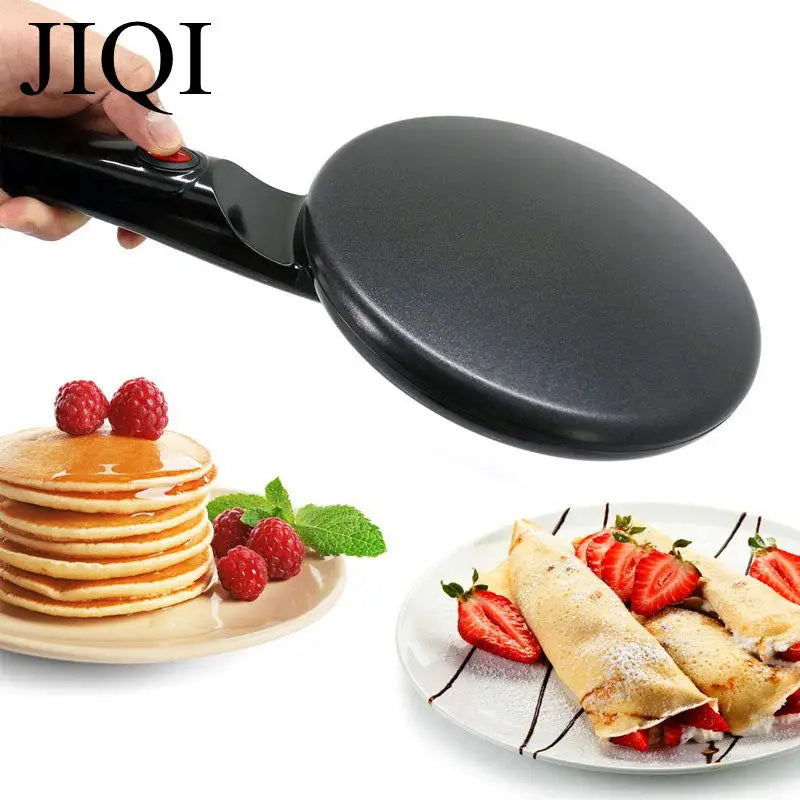 110V 220V Household Non-stick Pancake Machine Electric Crepe Baking Pan Instant Heating Spring roll Pastry Frying Grilling Plate