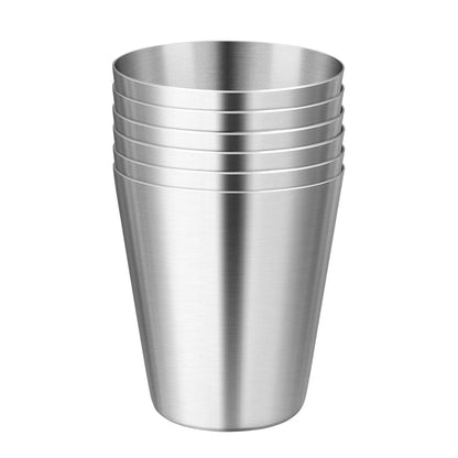 4/6Pcs Outdoor Practical Travel Stainless Steel Cups Mini Set Glasses For Whisky Wine With Case Portable Drinkware 30ml/70ml