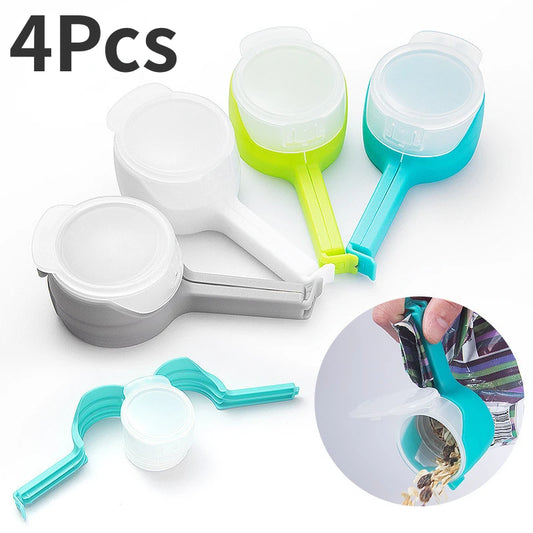 Bag Clips for Food Food Storage Sealing Clips with Pour Spouts