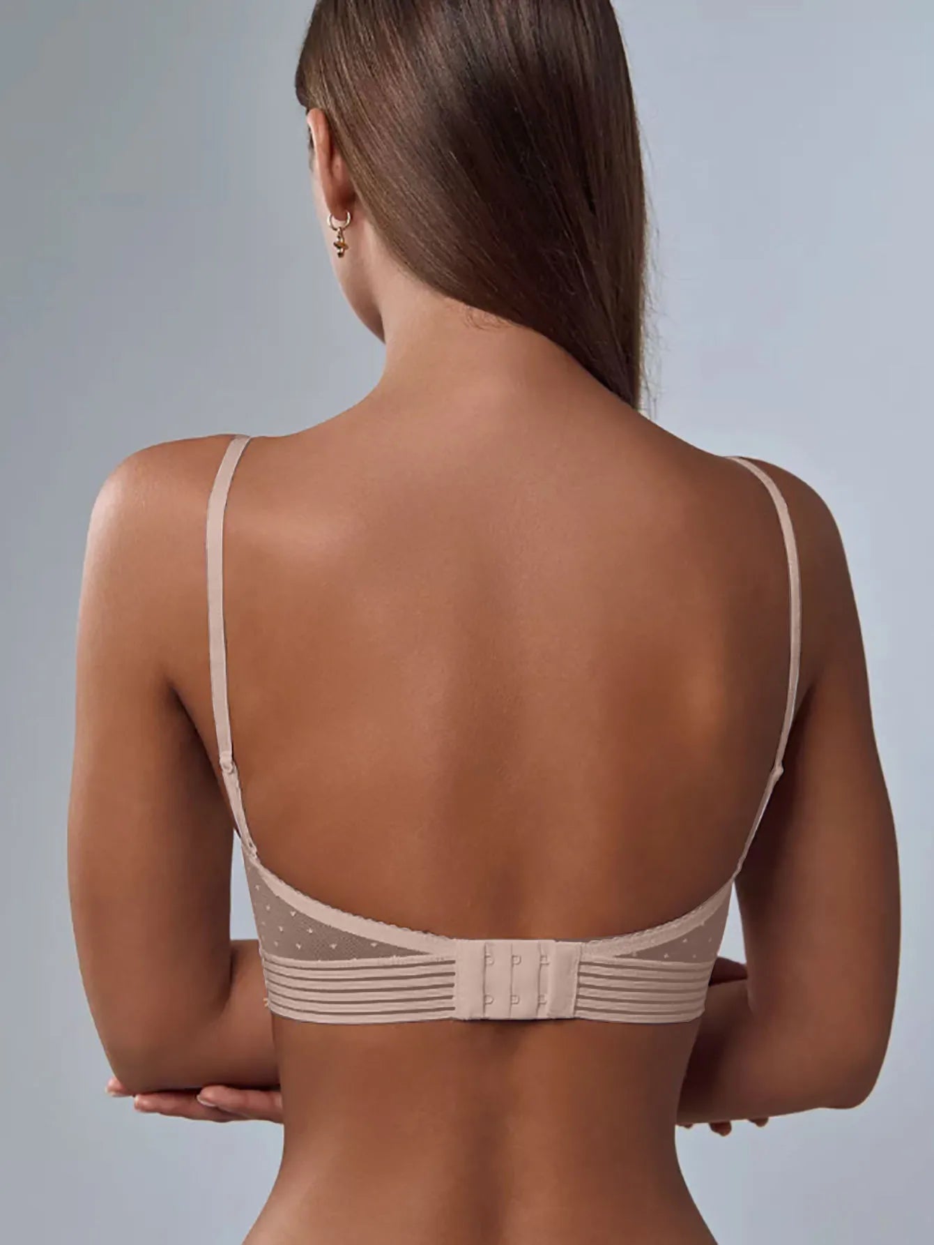 Selene Lace Backless Bra