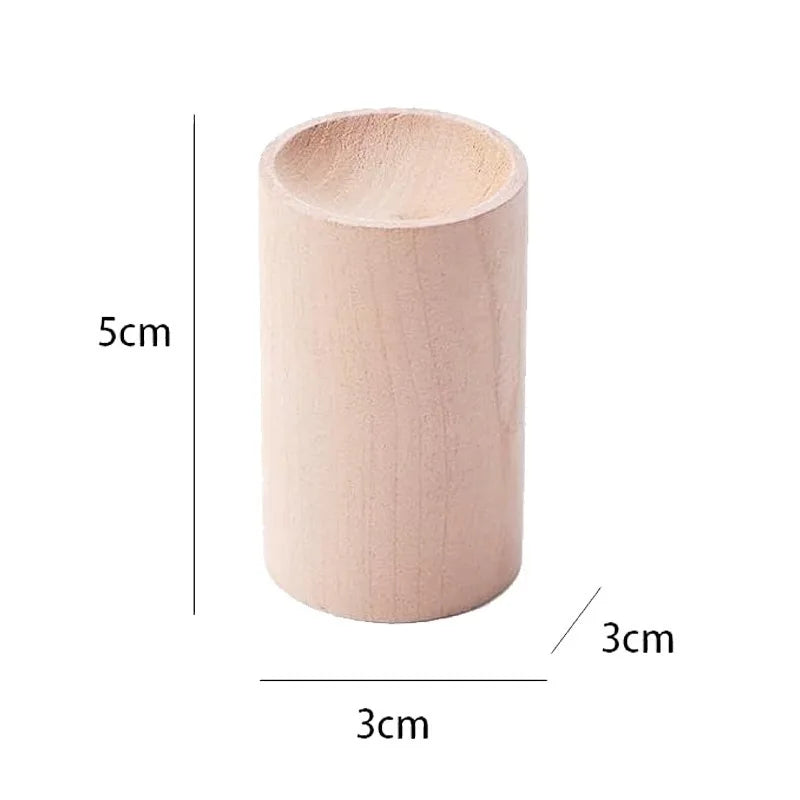 1/5PCS Mini Wooden Essential Oil Diffuser Wood Aroma Fragrance Oil Aromatherapy Diffuser for Home Office Car Bedroom Living Room