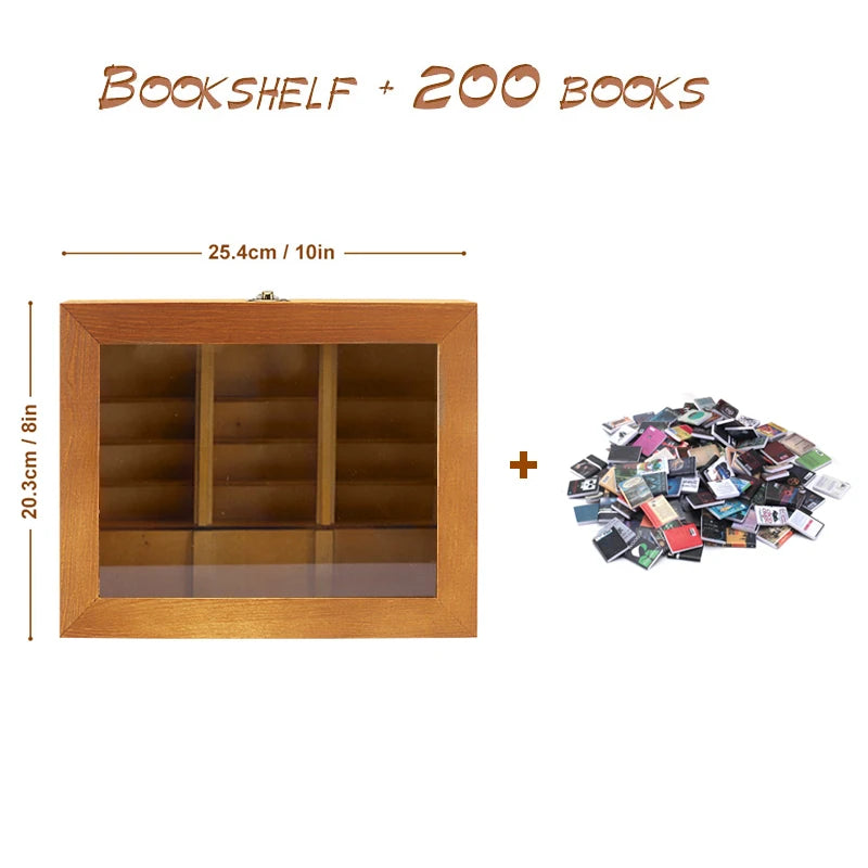 Zen Anti-Anxiety Miniature Bookshelf