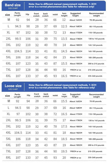 Big Size 8XL Men Summer Thin Ice Silk Pants Loose Style Workwear Casual Quick Dry Sports Pants Long Breathable High Elasticity