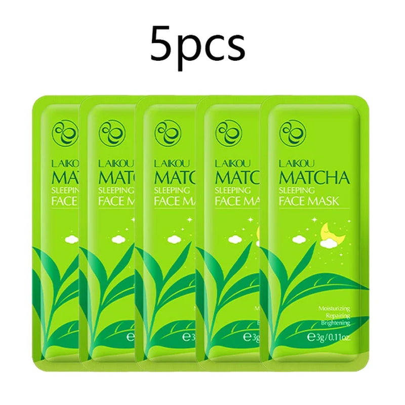 LAIKOU Sakura Seaweed Centella Snail Collagen Sleeping Mask Individual Packaging Nourishing Skin Care Skin Barrier Face Mask