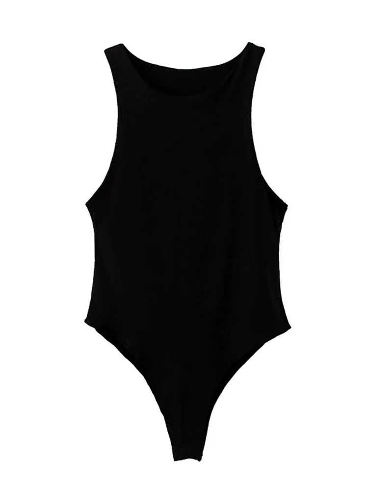 Sheda summer solid bodysuits